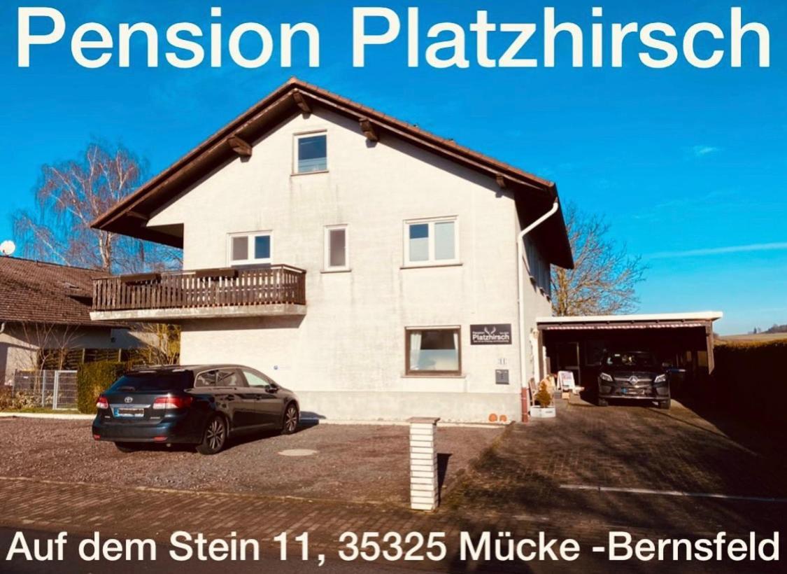 Pension Platzhirsch Mücke Extérieur photo